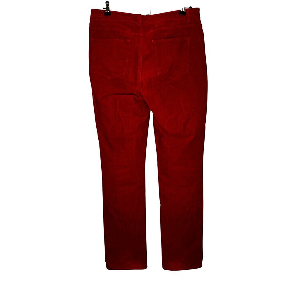 Talbots Heritage Corduroy Pants Women's Size 8 Straight Leg Cotton Stretch Red - Picture 2 of 8